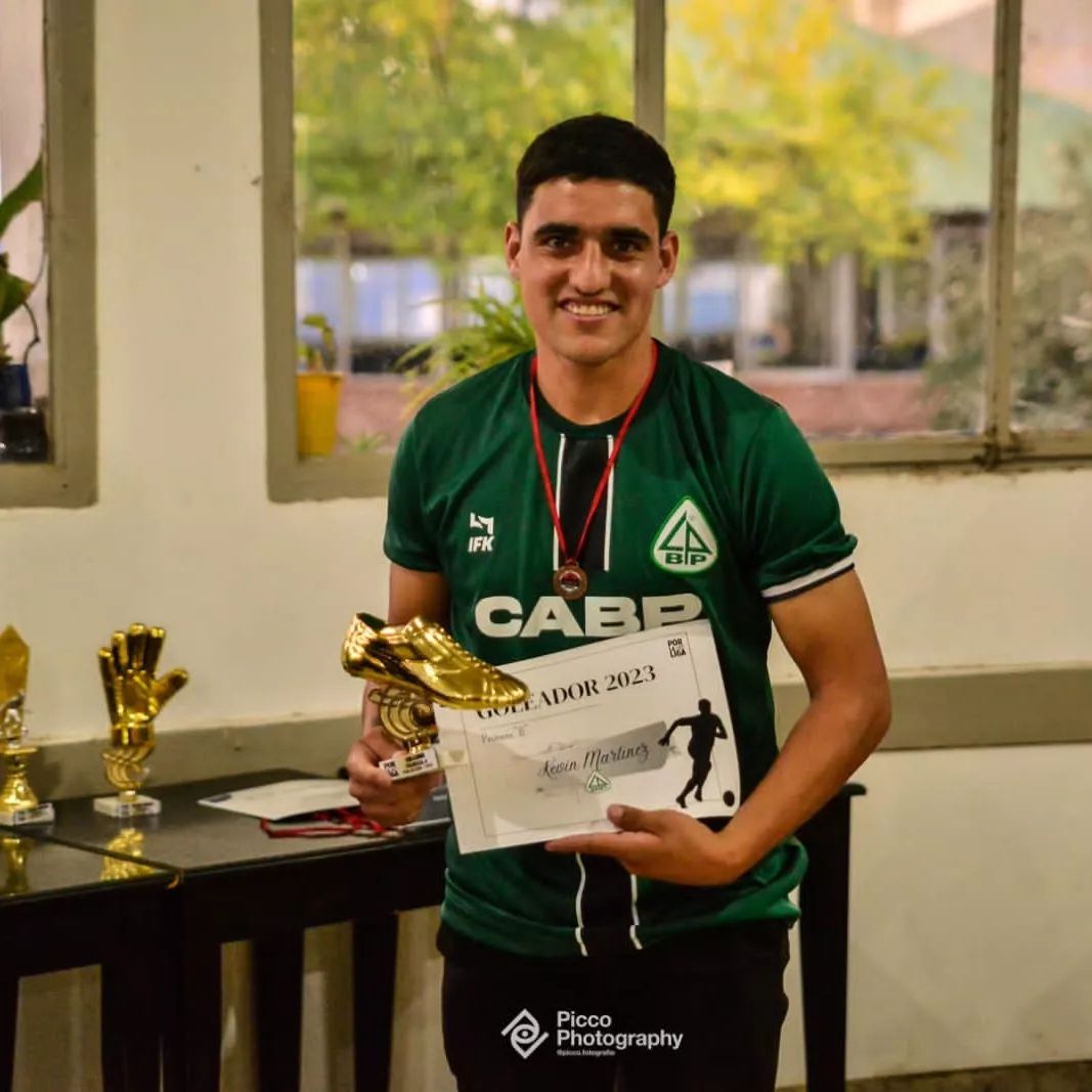 Una merecida distinción para Kevin Martínez – Futbol de Córdoba